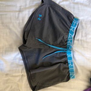 Under armor running shorts
